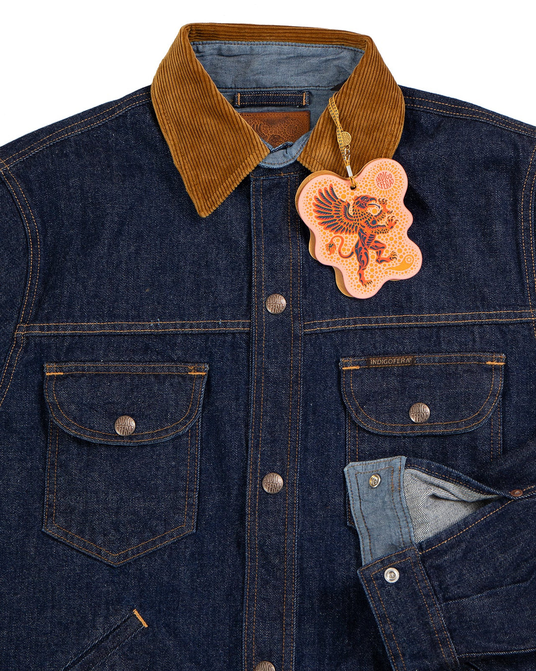 Indigofera - Fargo Quarter Vintage 70s Rinsed Denim Jacket