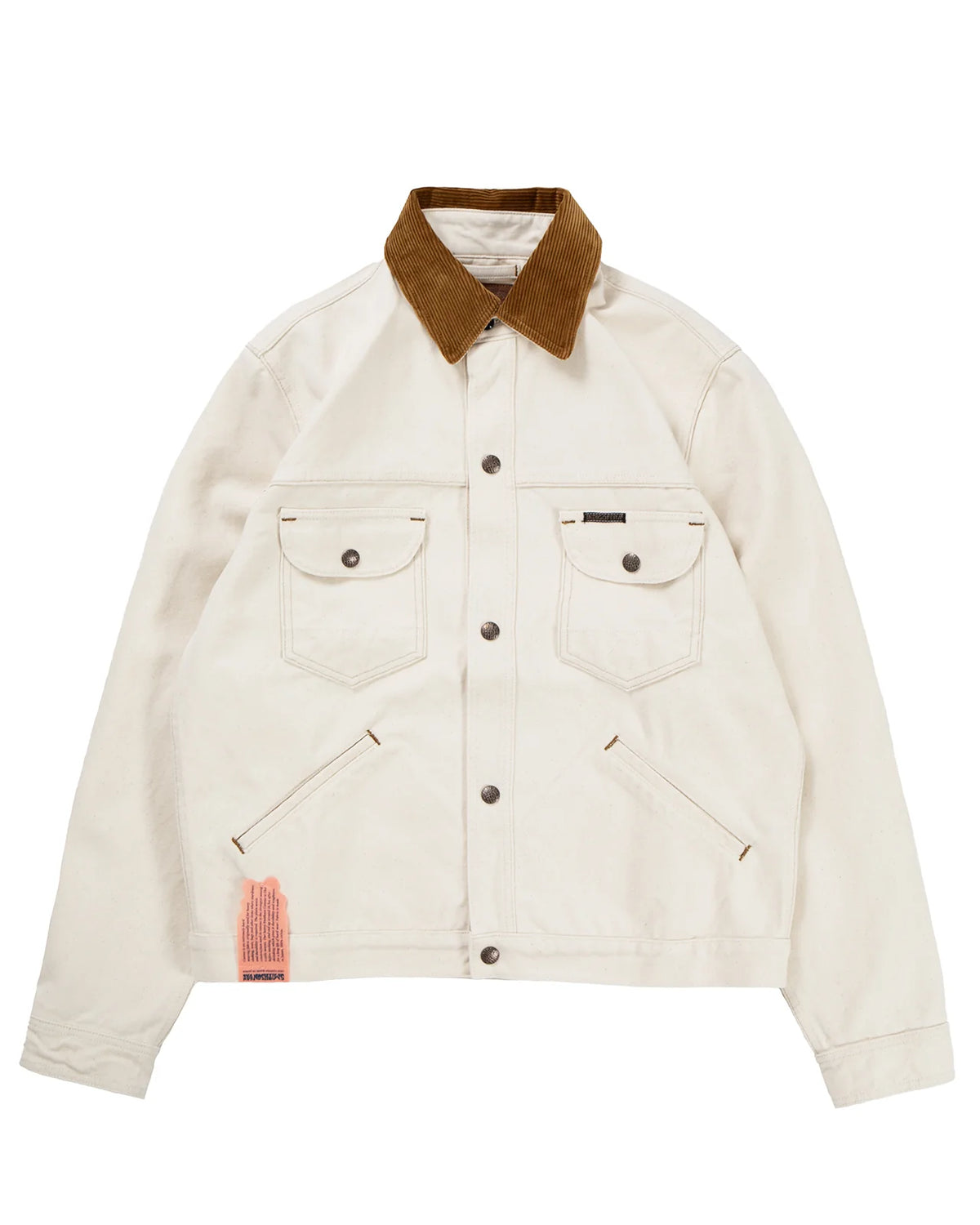 Indigofera - Smithson Canvas Fargo Quarter Jacket Ecru