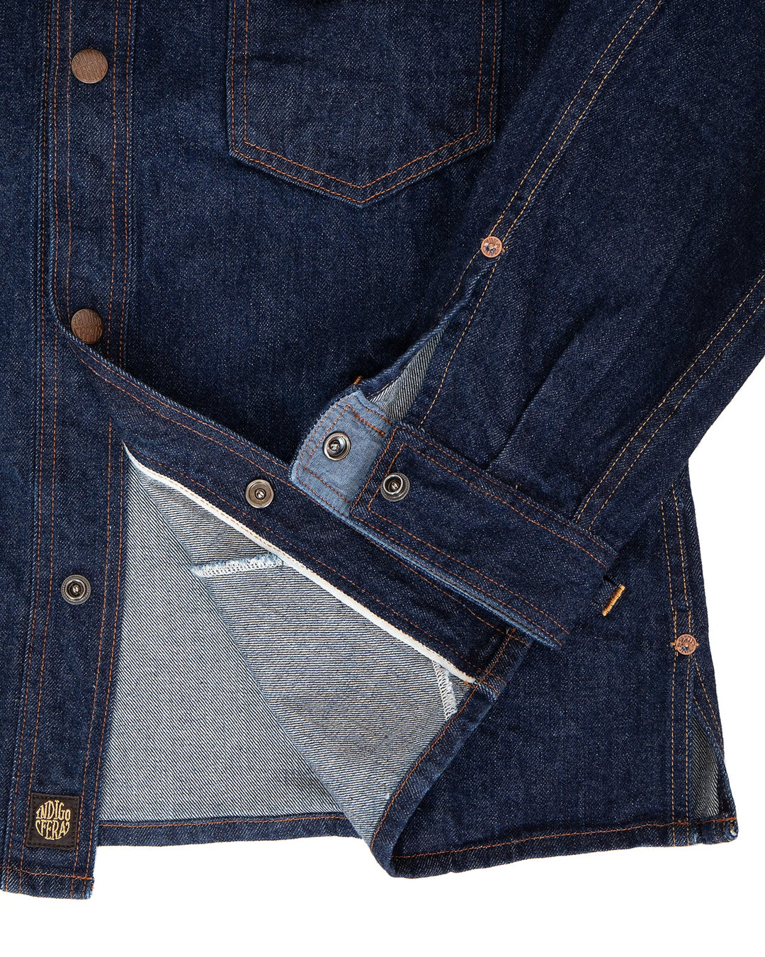 Indigofera Fargo Trucker Jacket - Denim