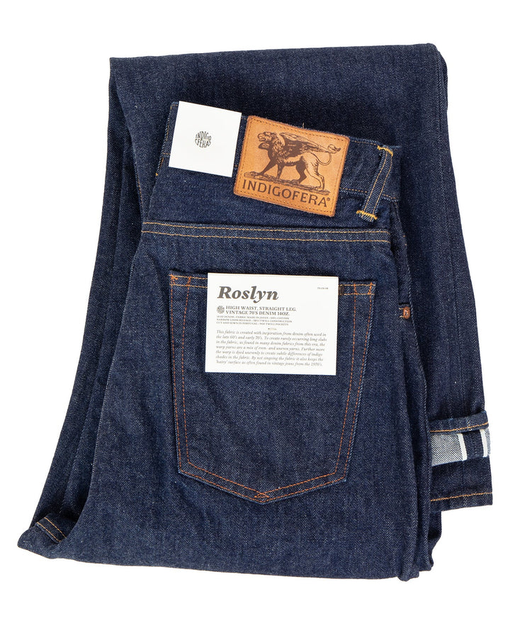 Indigofera - Women's Rosalyn 70's Selvedge Jeans Shiroyama Rinse