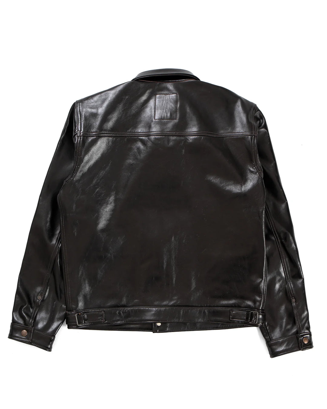 Indigofera - Wibaux Blackish Brown Leather Jacket ON PREORDER*