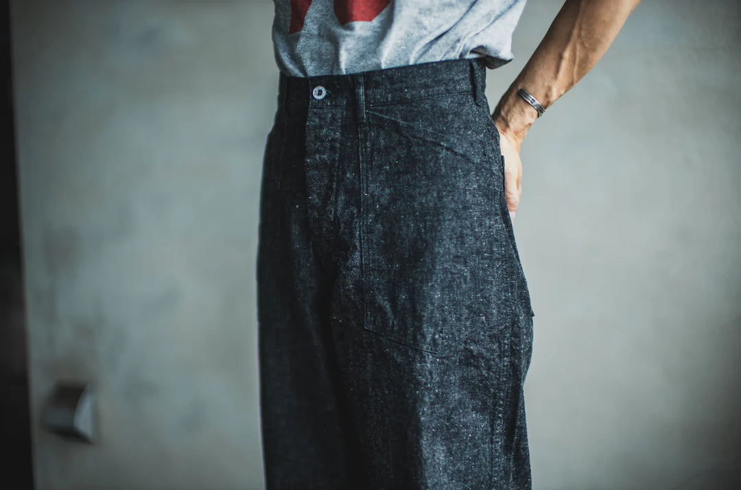 TCB - Catface 10.2oz Black Denim Trousers ON PREORDER*