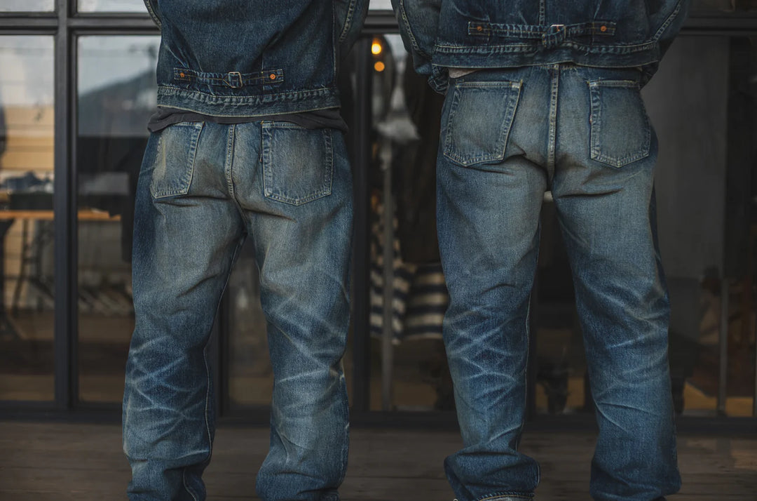 TCB - Faded s40's Fat Cat Records Jeans