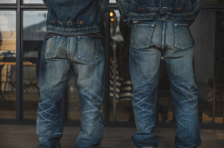 TCB - Faded s40's Fat Cat Records Jeans