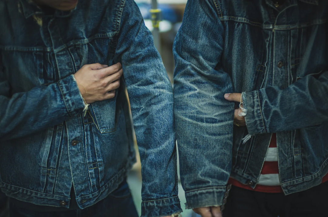 TCB - Faded s40's Fat Cat Records Jacket – Private & Co. TCB - Faded s40's Fat Cat Records Jacket – Private & Co.