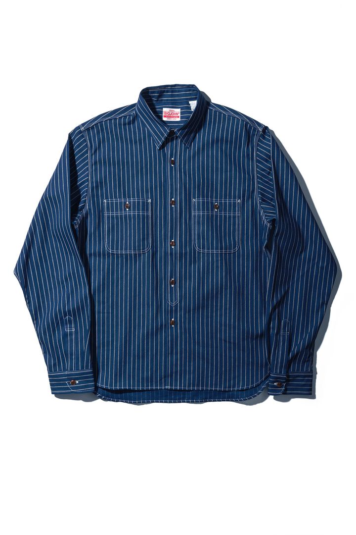 Big John Selvedge Chambray Work Shirt -  Wabash