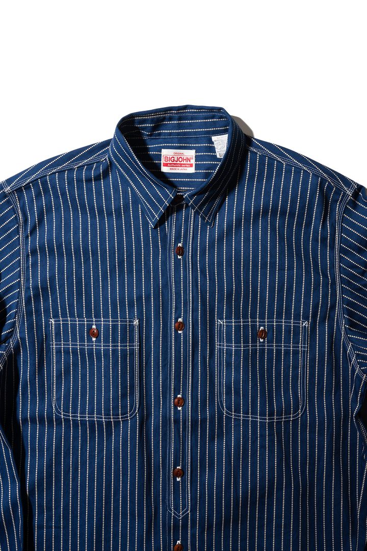 Big John Selvedge Chambray Work Shirt -  Wabash