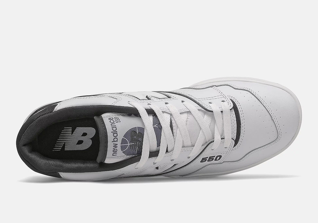 New Balance 550 White Black  (GS) - BB550HA1