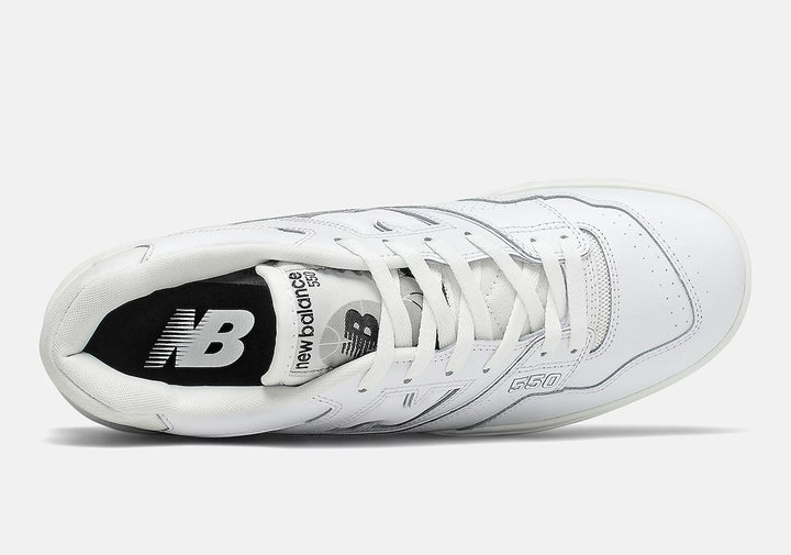 New Balance 550 White Grey (GS) - GSB550PB