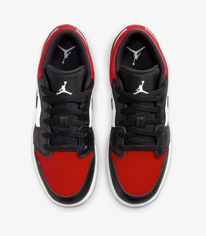 Nike Air Jordan 1 Low Bred Toe (GS) - 553560 612