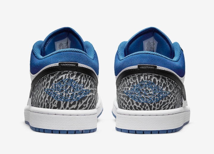 Nike Air Jordan 1 Low SE Elephant Print/True Blue - DM1199 140