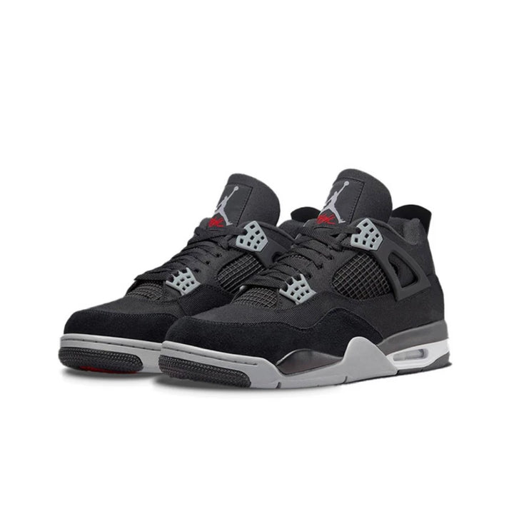 Nike Air Jordan 4 Retro Black Canvas (GS) - DV0553 006