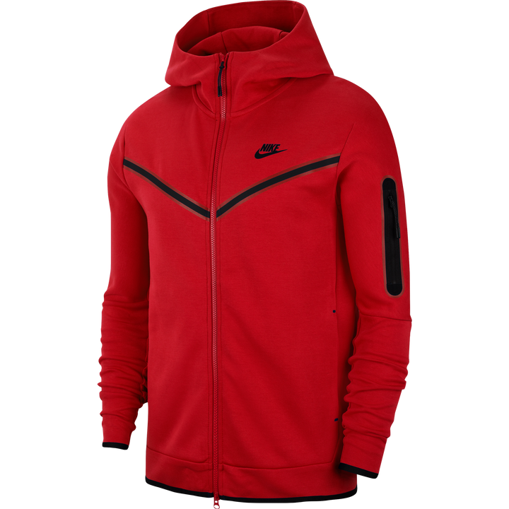 Nike Tech Fleece Jacket Red - CU4489 657