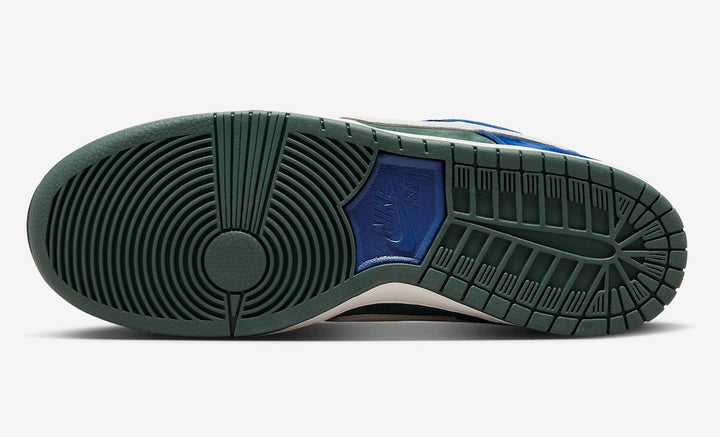 Nike SB Dunk Low Pro Deep Royal Blue & Vintage Green - HF3704 400