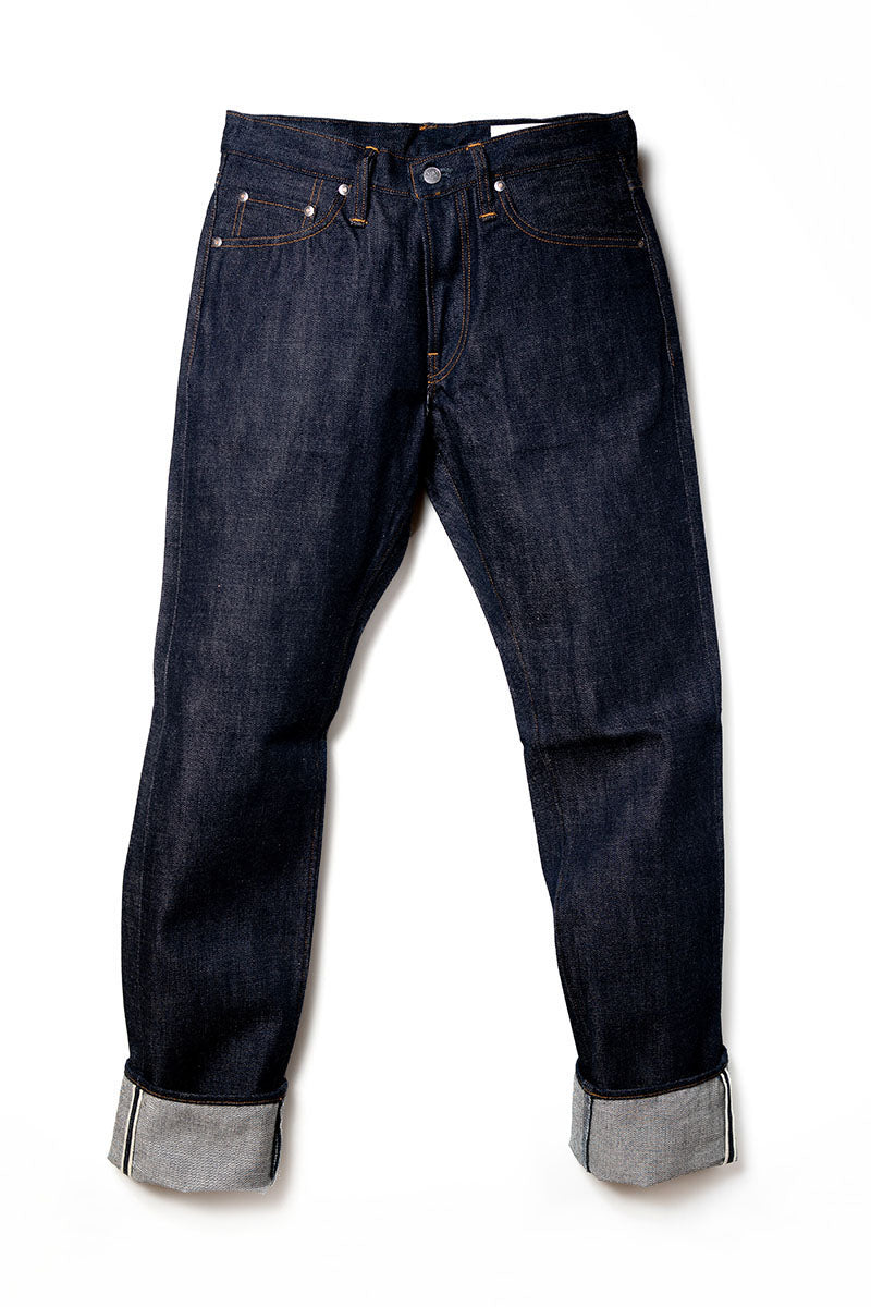 Big John - "Rare" Shrink-to-Fit Straight Jeans OW [R008]