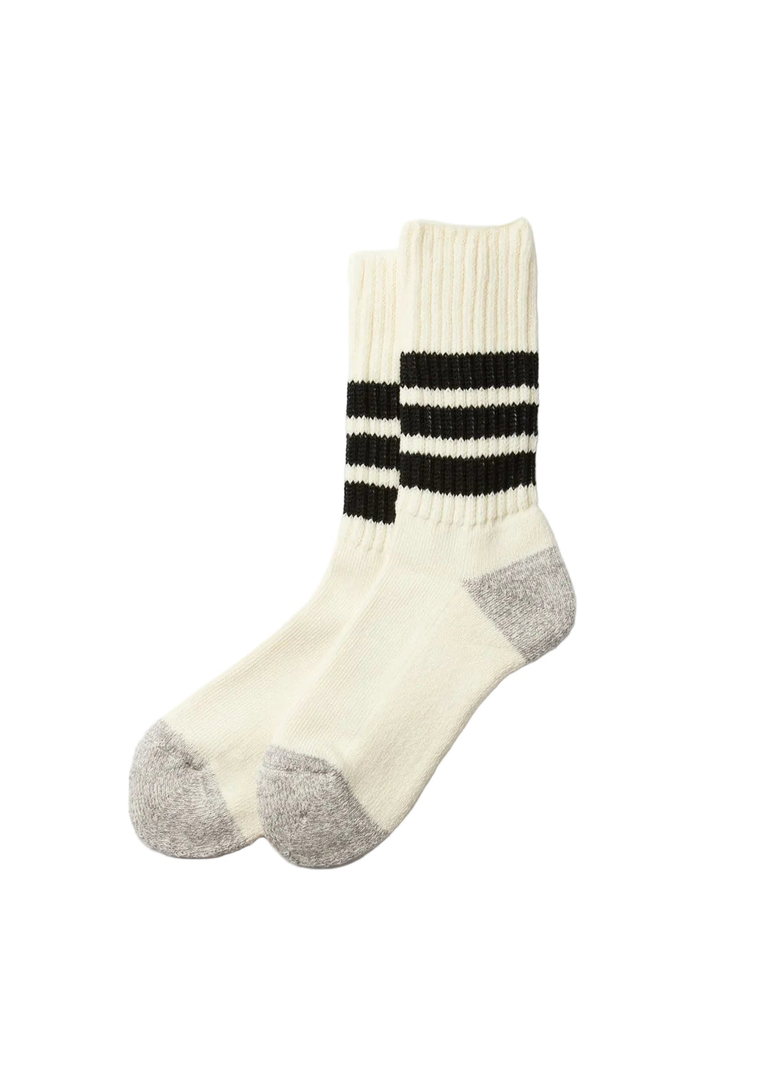 Rototo - Organic Coarse Ribbed Oldschool Crew Socks [R1255]