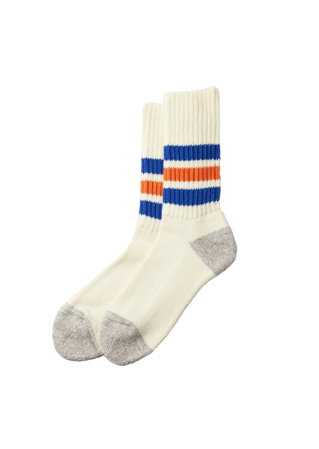 Rototo - Organic Coarse Ribbed Oldschool Crew Socks [R1255]