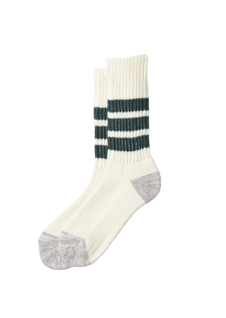 Rototo - Organic Coarse Ribbed Oldschool Crew Socks [R1255]