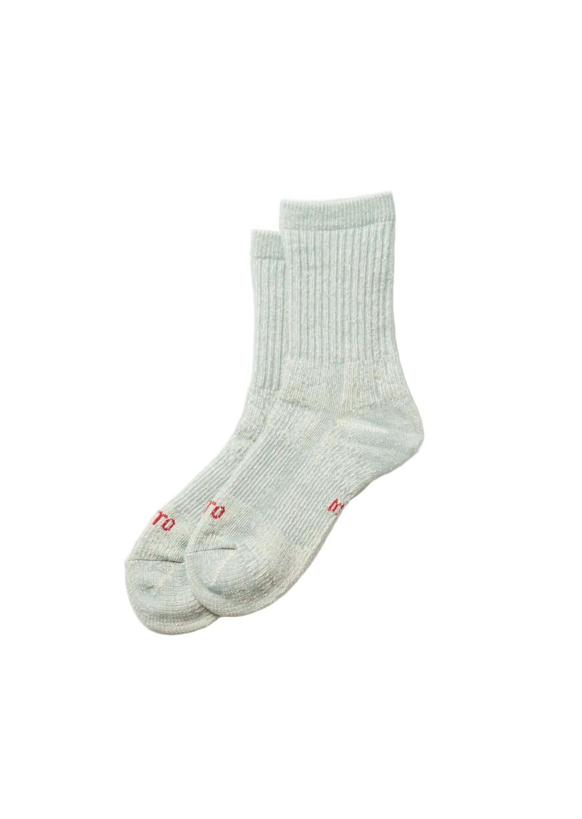 Rototo - Double Face Mini Crew Socks Light Blue [R1508]