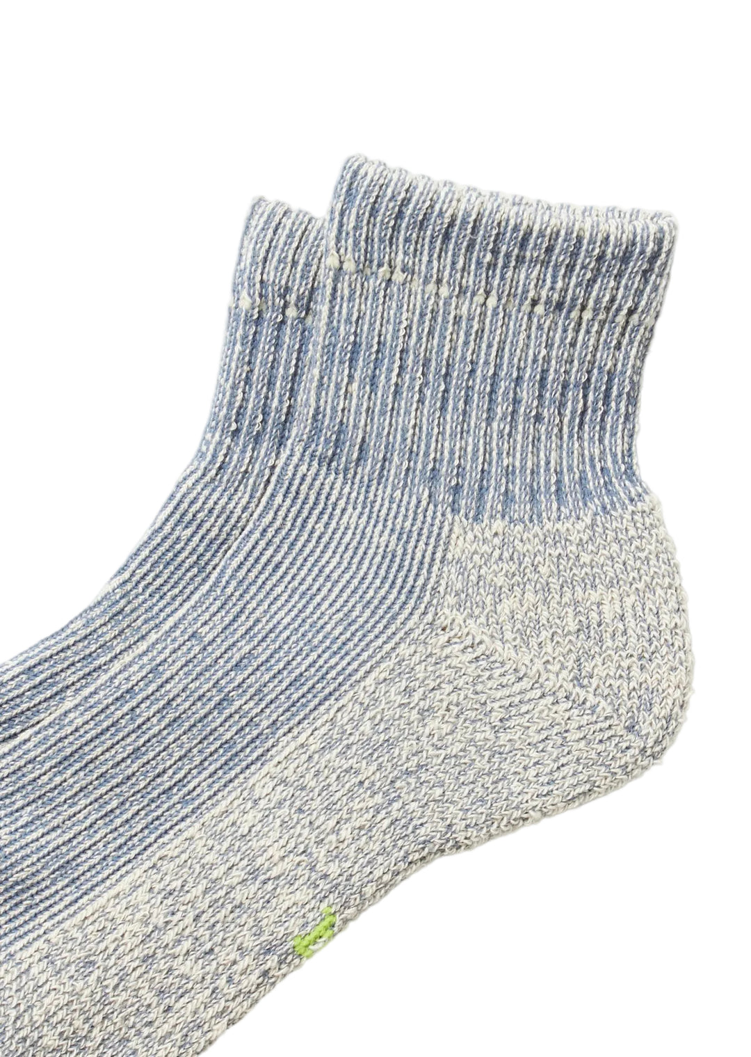 Rototo - Hemp/Organic Pile Ankle Socks Blue [R1509]