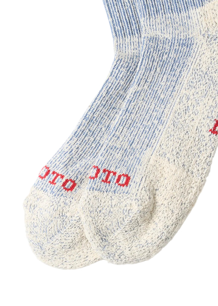 Rototo - Pile Stripe Marl Crew Socks [R1589]
