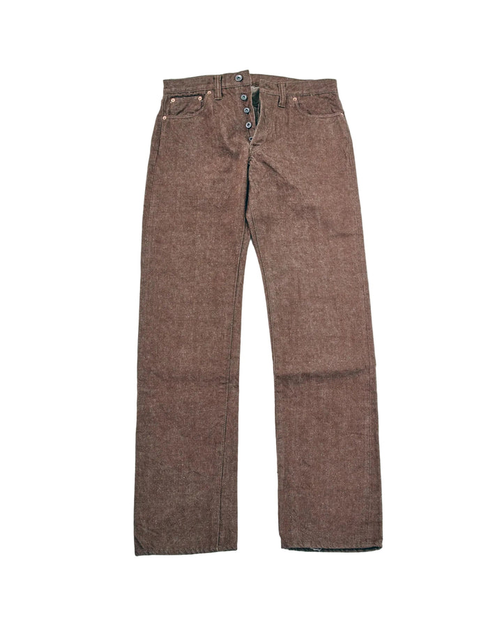 Samurai Jeans - 15oz Kanoko Brown Selvedge Jeans [S0150BRX] ON PREORDER*
