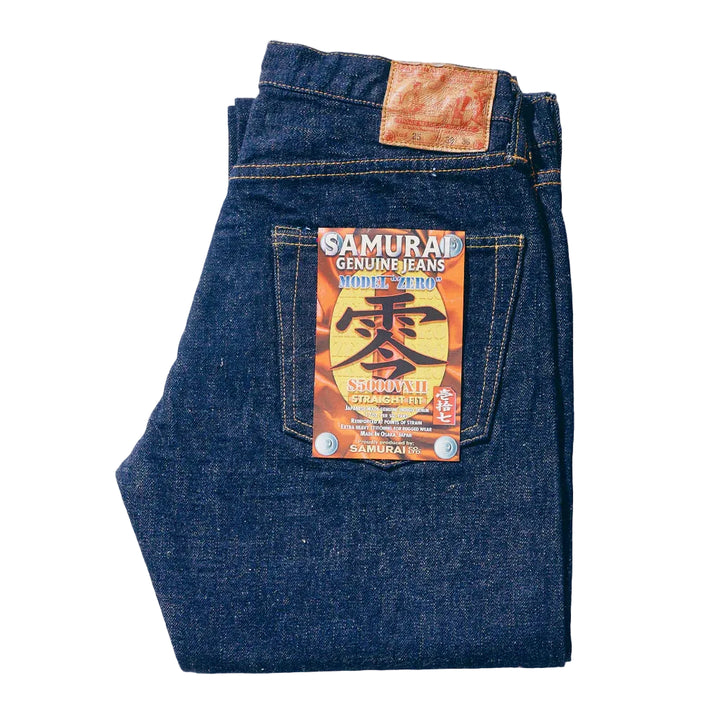Samurai - 17oz "Zero+" Model Straight Fit Selvedge Jeans [S5000VXⅡ]