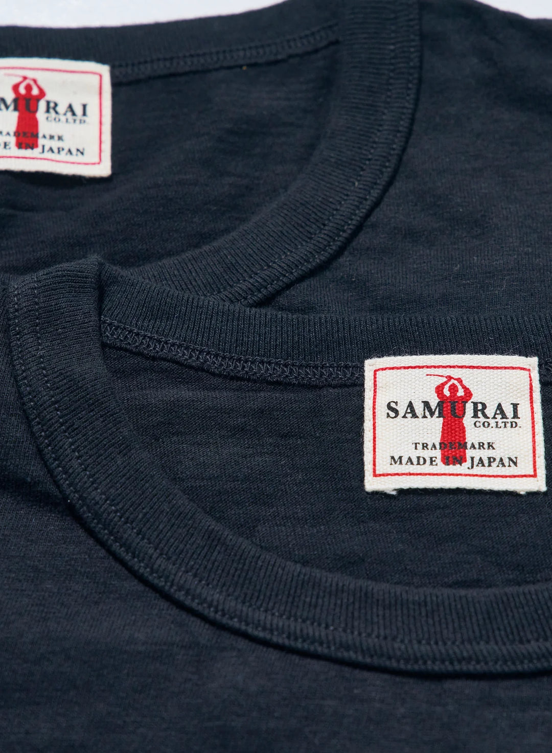 Samurai - Medium Weight 2-Pack T-Shirts Black [SJ2PST-CREW] ON PREORDER*