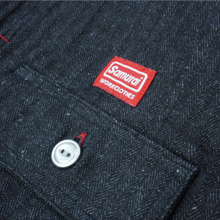 Samurai - Shawl Collar Long Sleeve Shirt [SWCPS-HB]