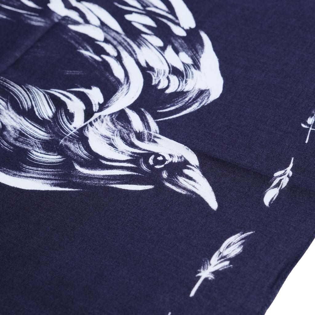 Samurai Yatagarasu Crow Bandana - Blue [SJ-BANDANA-02]