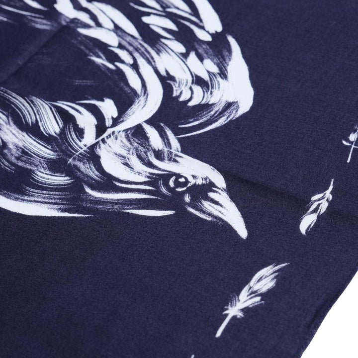 Samurai Yatagarasu Crow Bandana - Blue [SJ-BANDANA-02]