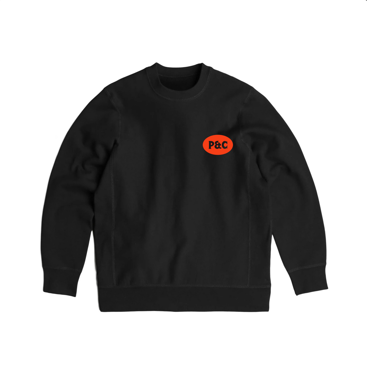 Private & Co. "Lucky Cat" Crewneck - Black/Red