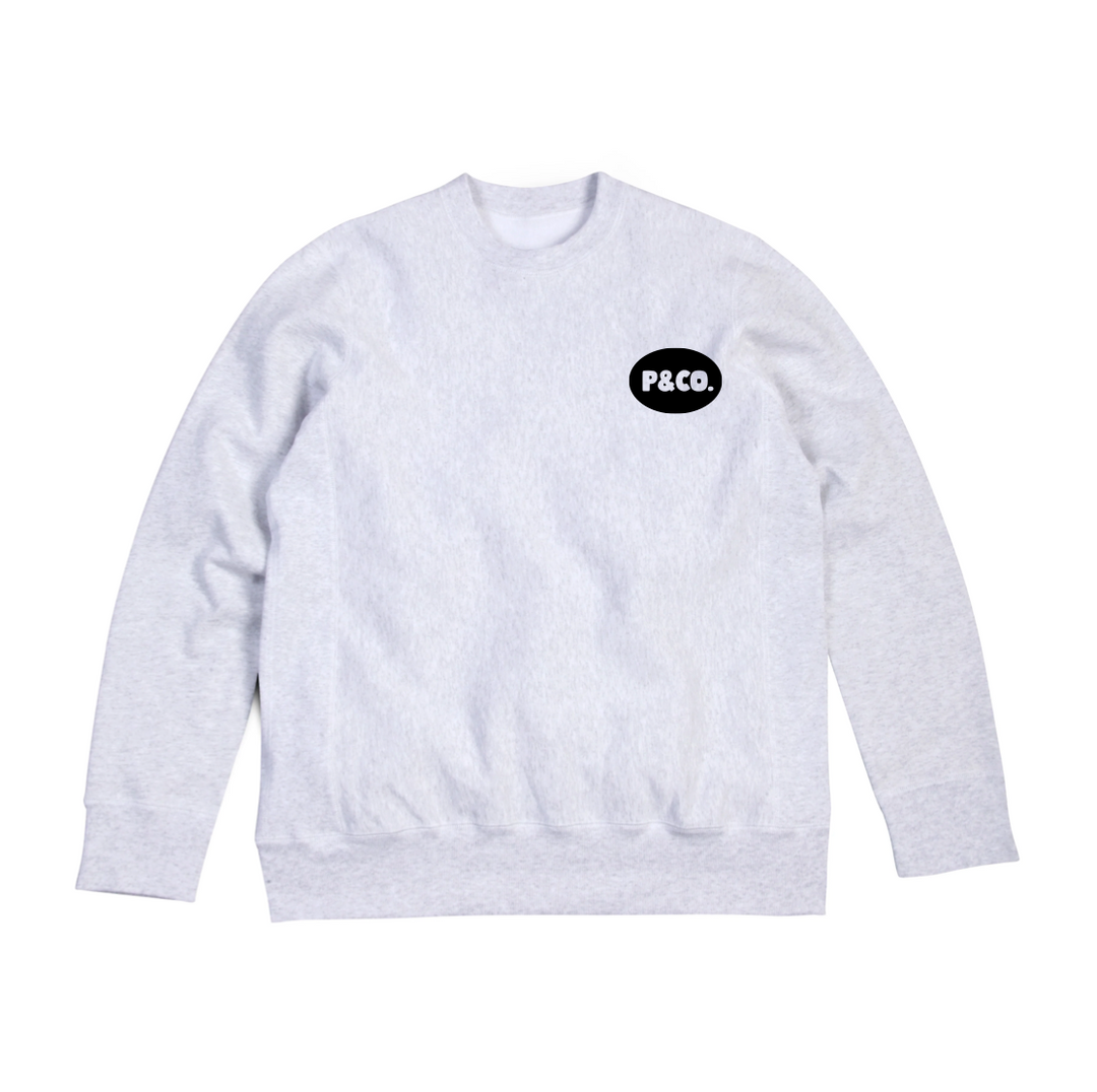 Private & Co. "Way of Life" Crewneck - Heather Ash