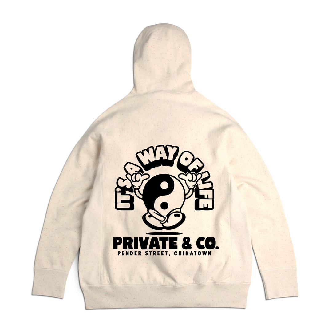Private & Co. "Way Of Life" Hoodie - Confetti