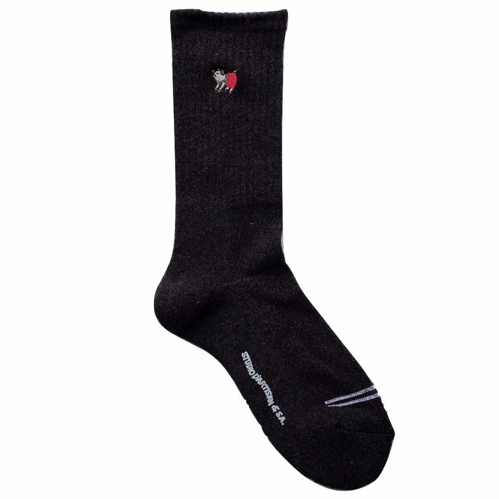 Studio D'Artisan - Heather Long Socks Black [7305]