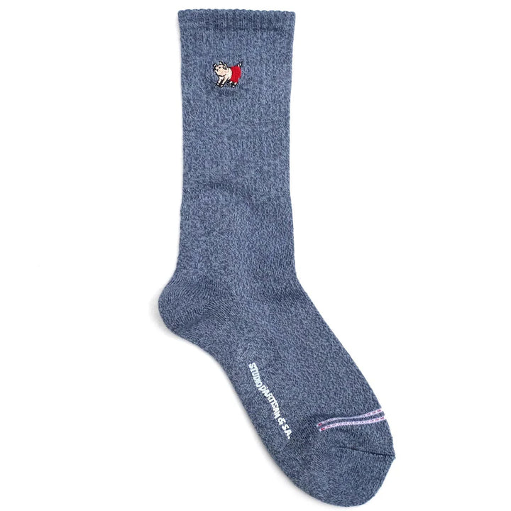 Studio D'Artisan - Heather Long Socks Blue [7305] ON PREORDER*