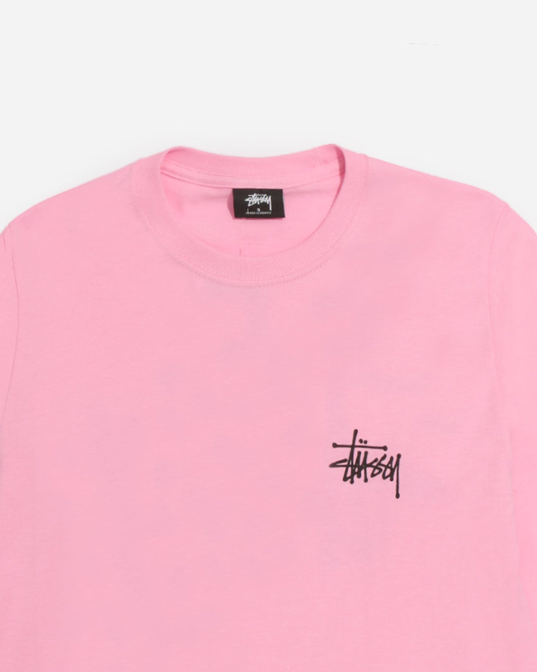 Stüssy Basic Long Sleeve Tee Shirt Pink