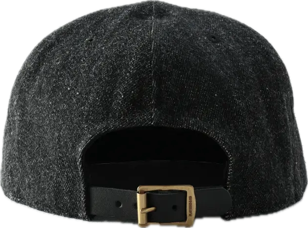 The Flat Head - Speed Queen Denim Hat Black [FN-HC008]