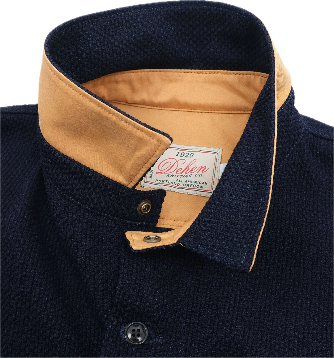Dehen 1920 - Crissman Overshirt Indigo Sashiko