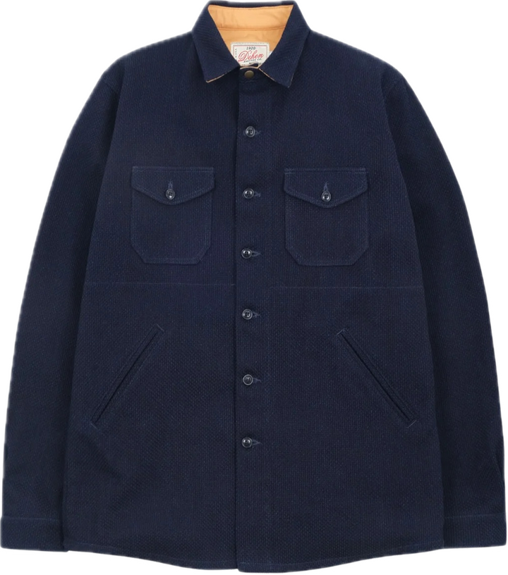 Dehen 1920 - Crissman Overshirt Indigo Sashiko