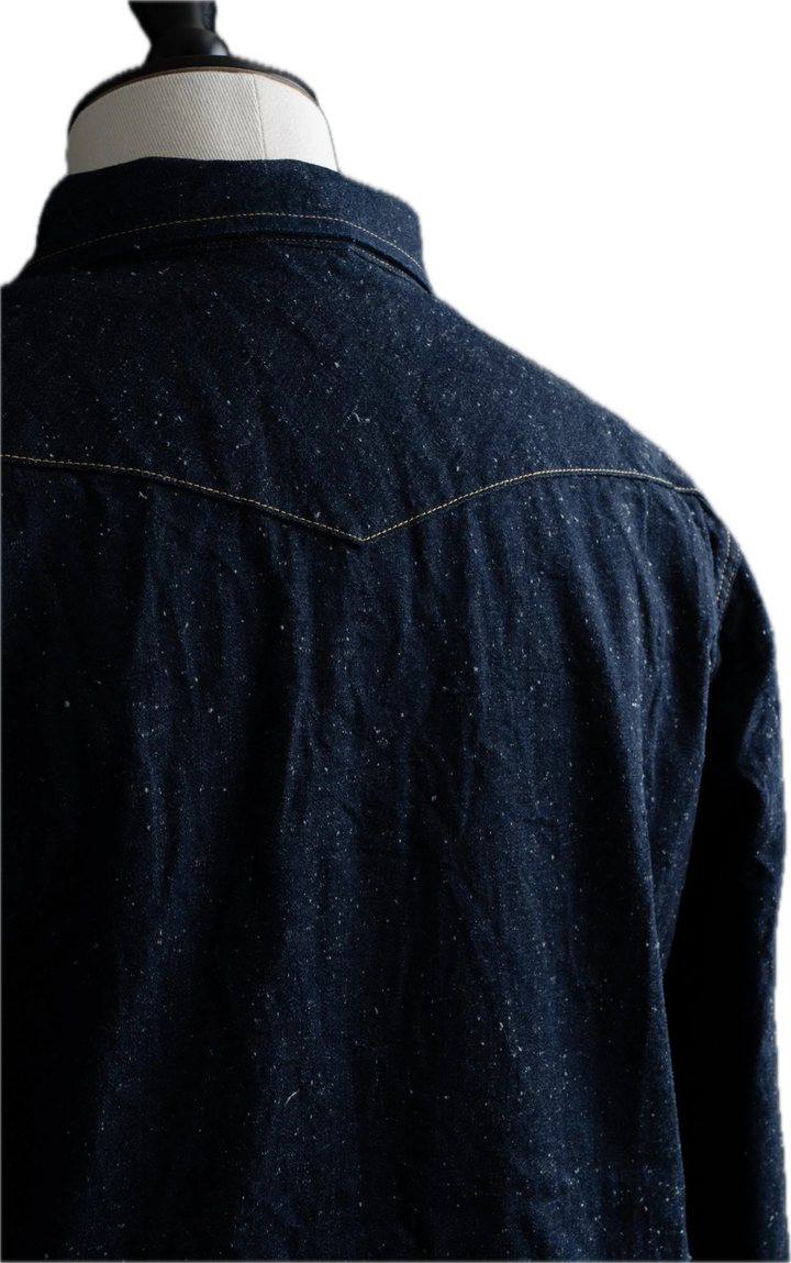 Big John - 10oz Selvedge Denim Western Shirt 001 [MS004E] ON PREORDER*