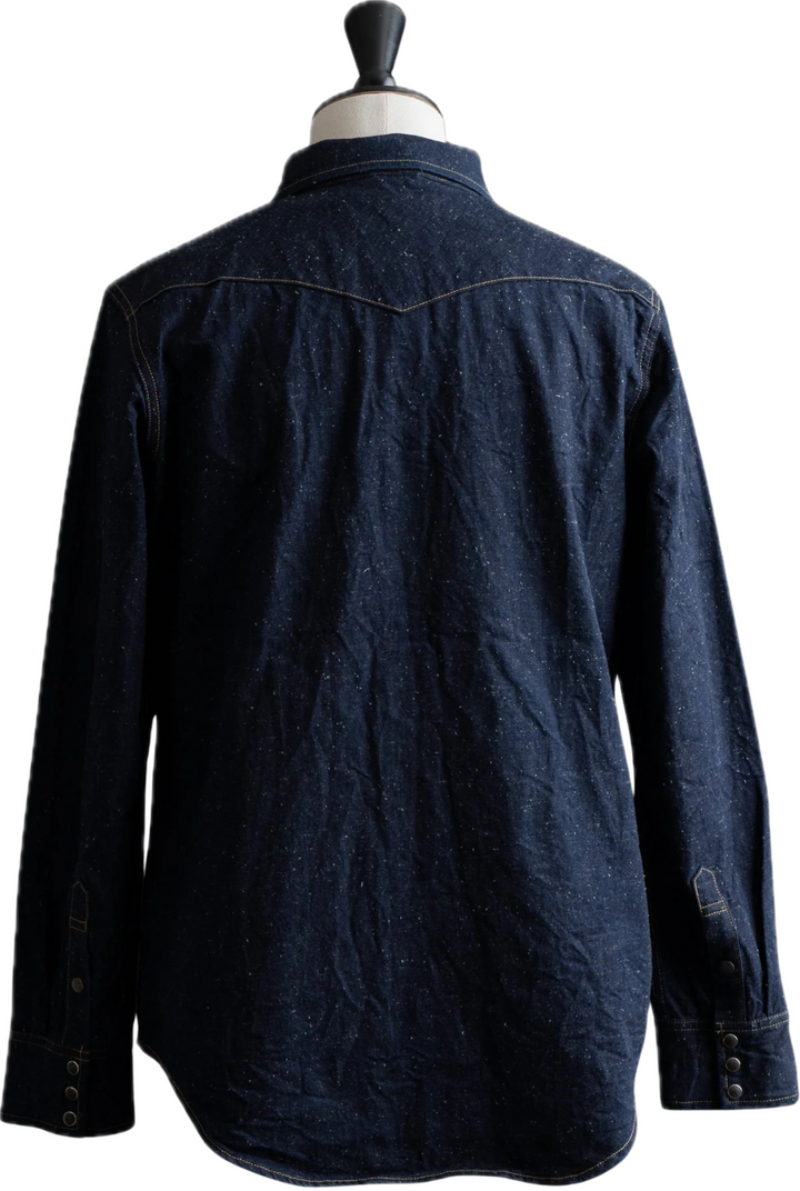 Big John - 10oz Selvedge Denim Western Shirt 001 [MS004E] ON PREORDER*