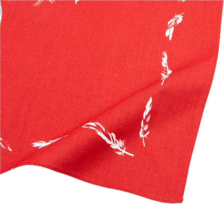 Samurai Yatagarasu Crow Bandana - Red [SJ-BANDANA-02H]