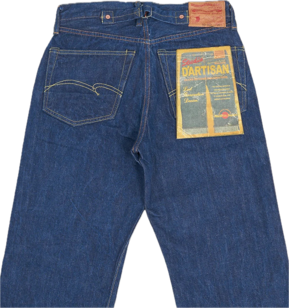 Studio D'Artisan - "The Origin" 15oz Regular Straight Jeans [SD-D01S]