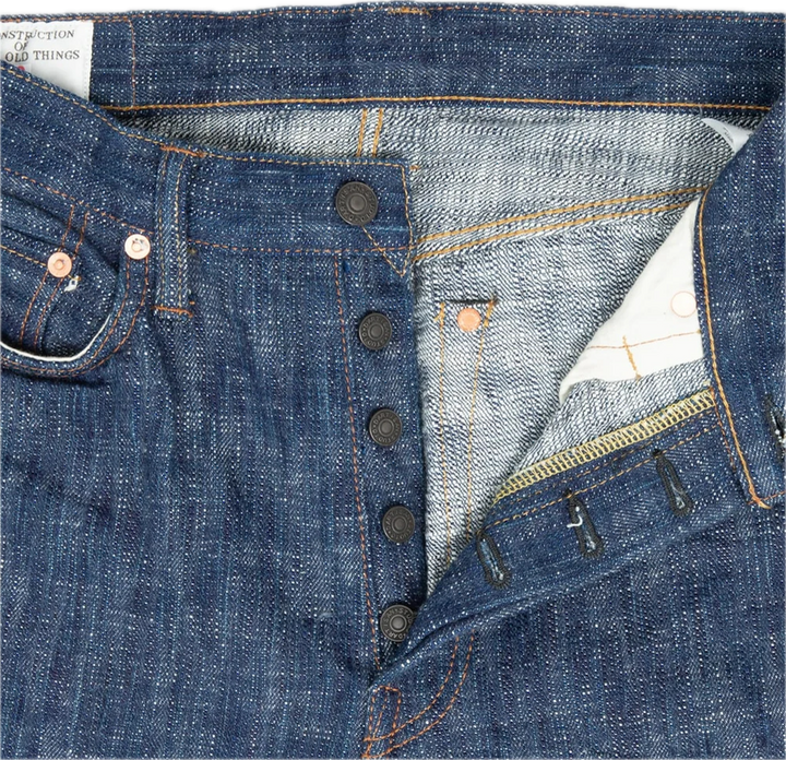 Studio D'Artisan - "SOU-AI Twin Indigo" 16oz Regular Straight Jeans [D1894S] ON PREORDER*