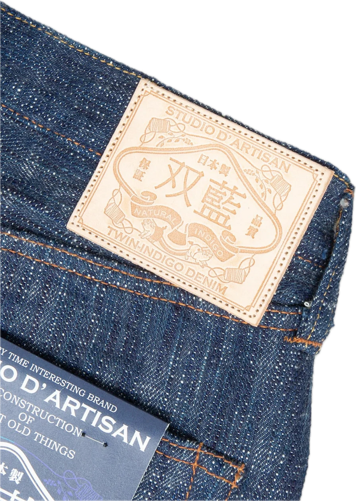Studio D'Artisan - "SOU-AI Twin Indigo" 16oz Regular Straight Jeans [D1894S] ON PREORDER*