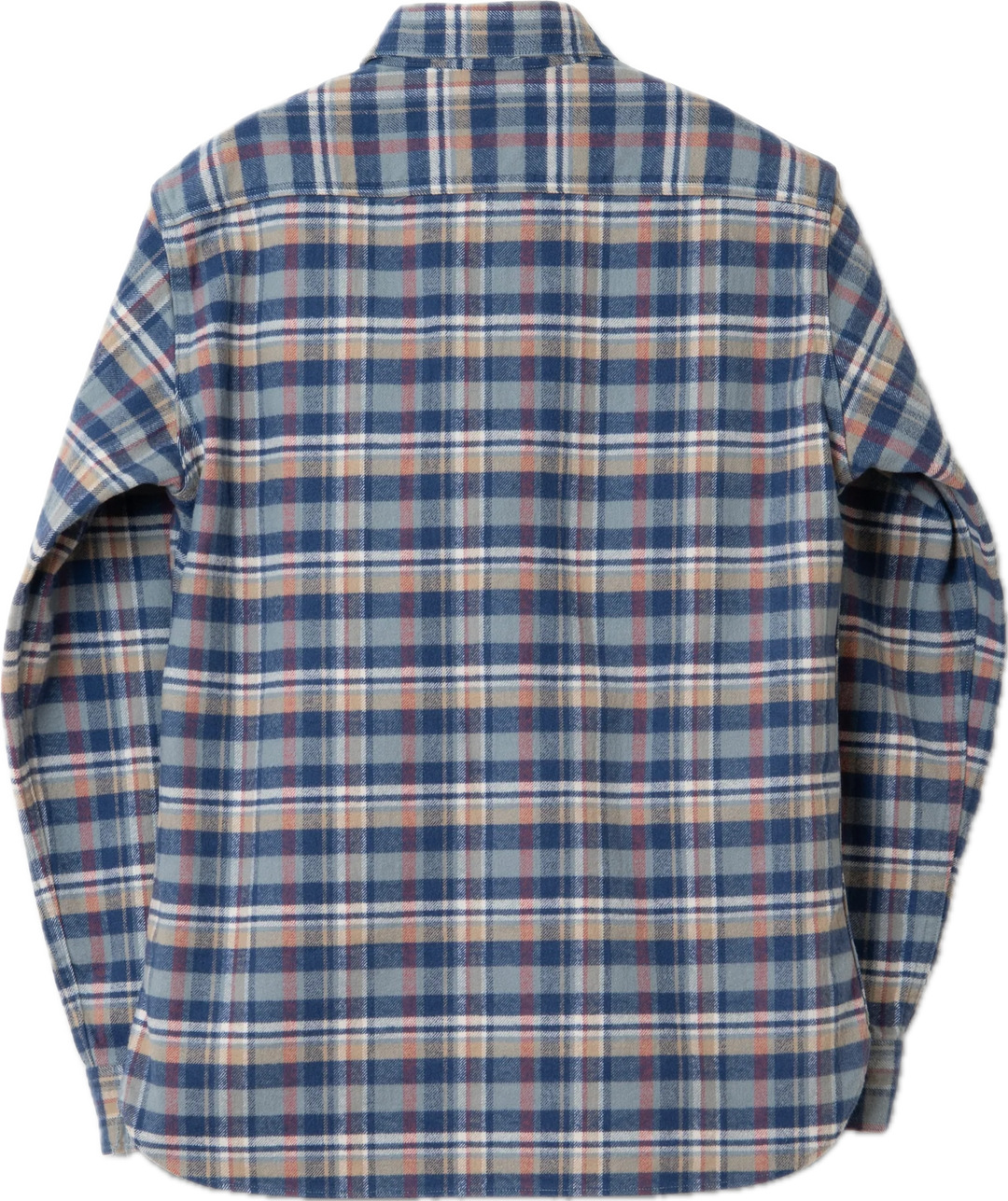 Studio D'Artisan - No.8 Heavyweight Check Flannel Shirt Blue [5735] ON PREORDER*