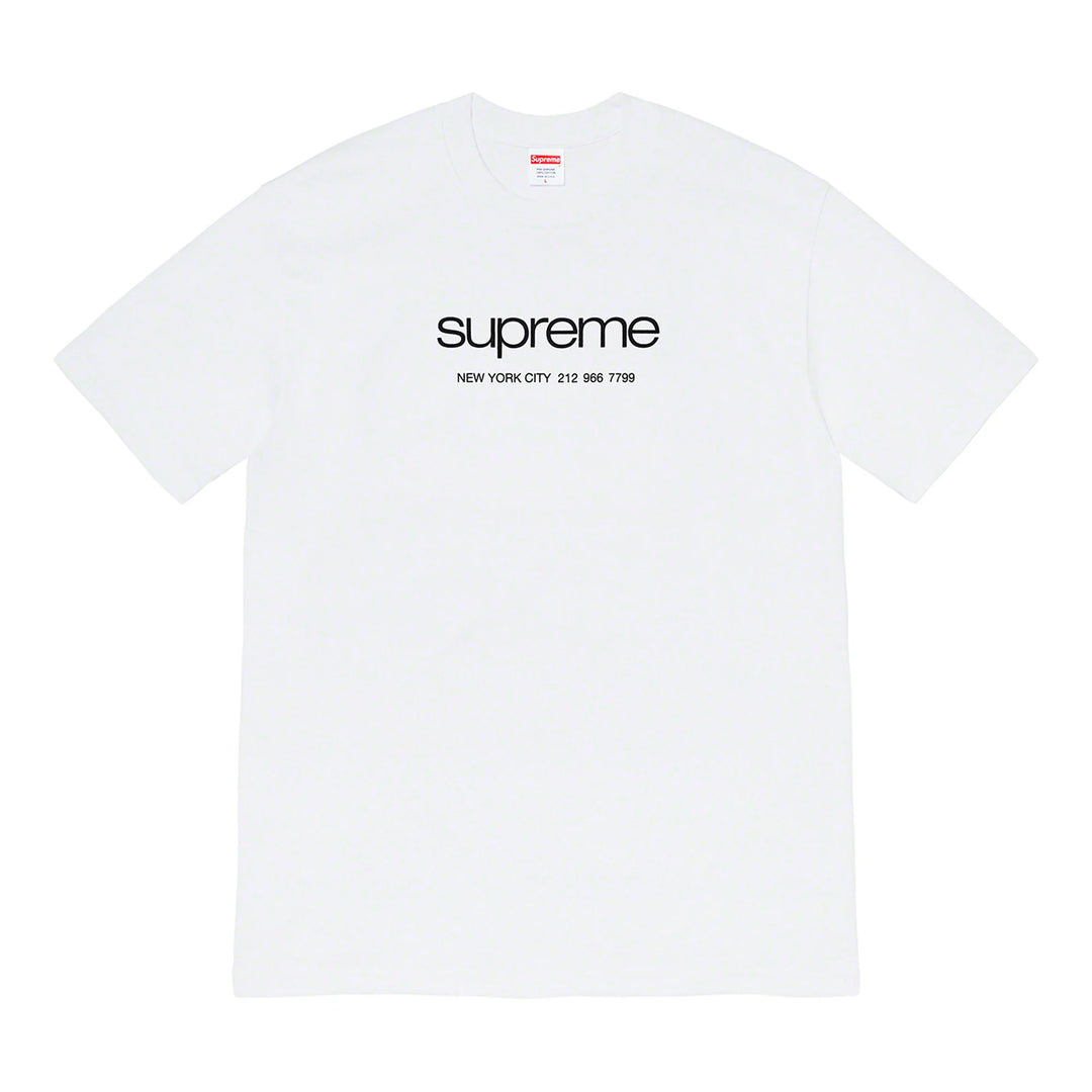Supreme Shop Tee Shirt White
