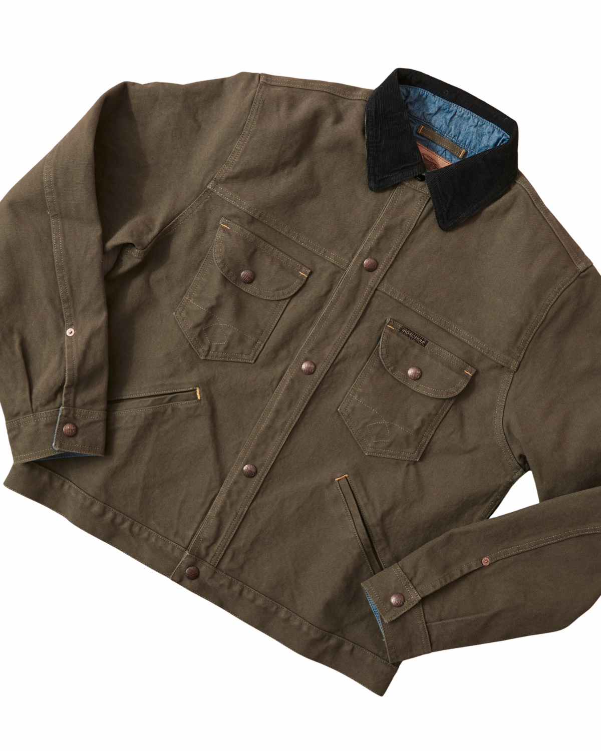 Indigofera - Fargo Quarter Canvas Olive/Black