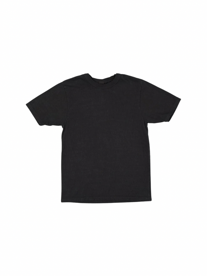 UES - No. 8 Slub Nep Short Sleeve T-Shirt Black [652321] ON PREORDER*